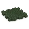 Aufsicht auf die Unterseite, also die Bodenseite von WARCO-Formteil 4084 - Paddockmatte im Format 500 x 500 x 50 mm.