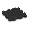 Aufsicht auf die Unterseite, also die Bodenseite von WARCO-Formteil 4563 - Gummibeläggning för sport HD im Format 500 x 500 x 50 mm.