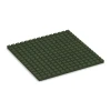 Aufsicht auf die Unterseite, also die Bodenseite von WARCO-Formteil 3642 - Stallmatta HD im Format 100 x 100 x 4 cm.