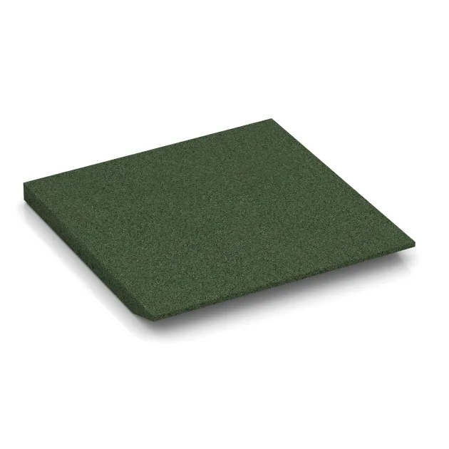 Aufsicht auf die Unterseite, also die Bodenseite von WARCO-Formteil 0429 - Rand-Platte (eine Seite abgeschrägt) im Format 500 x 500 x 40 mm.