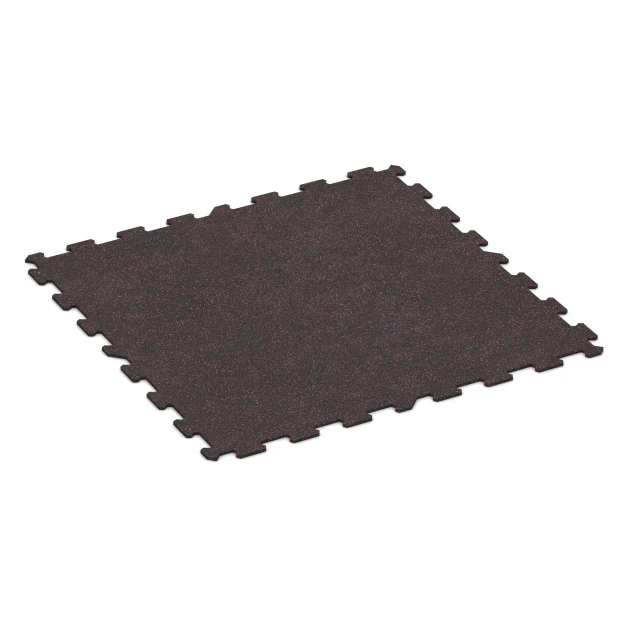 Aufsicht auf die Unterseite, also die Bodenseite von WARCO-Formteil 1049 - Fitnessgolv Kompakt im Format 970 x 970 x 8 mm | 0,94 m.