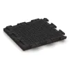 Aufsicht auf die Unterseite, also die Bodenseite von WARCO-Formteil 1419 - Terrassplatta Classic im Format 500 x 500 x 50 mm.