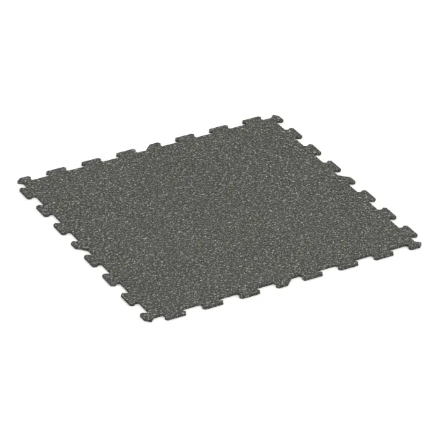 Aufsicht auf die Unterseite, also die Bodenseite von WARCO-Formteil 1019 - Fitnessgolv Kompakt im Format 970 x 970 x 8 mm | 0,94 m.
