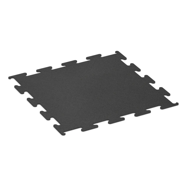 Aufsicht auf die Unterseite, also die Bodenseite von WARCO-Formteil 6158 - Fitness Performance Elite Träningsgolv im Format 100 x 100 x 1 cm | 1,00 m².