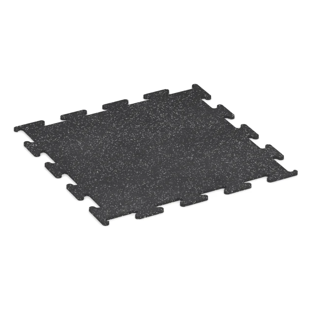 Aufsicht auf die Unterseite, also die Bodenseite von WARCO-Formteil 3777 - Fitness Performance Elite Träningsgolv im Format 100 x 100 x 1,5 cm | 1,00 m².
