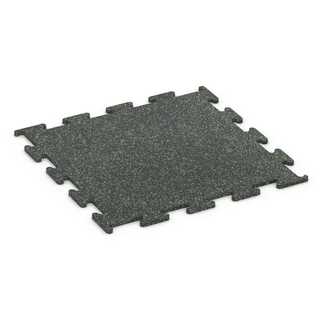 Aufsicht auf die Unterseite, also die Bodenseite von WARCO-Formteil 6979 - Fitness Performance Elite Träningsgolv im Format 100 x 100 x 2 cm | 1,00 m².