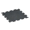 Aufsicht auf die Unterseite, also die Bodenseite von WARCO-Formteil 3766 - Fitness Performance Elite Träningsgolv im Format 50 x 50 x 1 cm | 0,25 m².