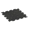 Aufsicht auf die Unterseite, also die Bodenseite von WARCO-Formteil 3764 - Fitness Performance Elite Träningsgolv im Format 50 x 50 x 1 cm | 0,25 m².
