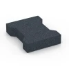 Aufsicht auf die Unterseite, also die Bodenseite von WARCO-Formteil 7071 - Marksten im Format 20 x 16,5 x 4,5 cm | 0,0278 m².