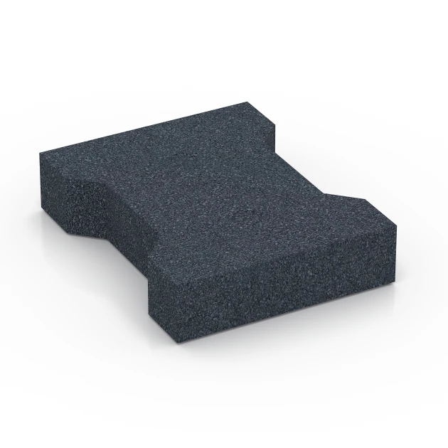 Aufsicht auf die Unterseite, also die Bodenseite von WARCO-Formteil 7071 - Marksten im Format 20 x 16,5 x 4,5 cm | 0,0278 m².