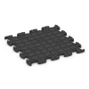 Aufsicht auf die Unterseite, also die Bodenseite von WARCO-Formteil 6824 - Fitness Active gymgolv im Format 46 x 46 x 1,8 cm.