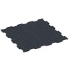 Aufsicht auf die Unterseite, also die Bodenseite von WARCO-Formteil 6837 - Fitness Active gymgolv im Format 97,1 x 97,1 × 1,8 cm.