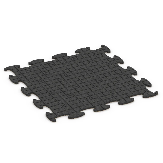 Aufsicht auf die Unterseite, also die Bodenseite von WARCO-Formteil 6840 - Fitness Active gymgolv im Format 98 x 98 × 1,8 cm.