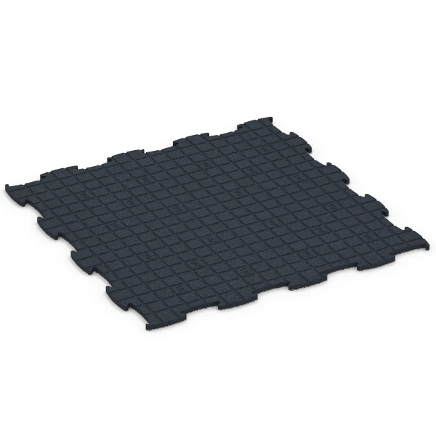 Aufsicht auf die Unterseite, also die Bodenseite von WARCO-Formteil 6869 - Fitness Max gymgolv im Format 97,1 x 97,1 × 1,8 cm.
