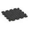 Aufsicht auf die Unterseite, also die Bodenseite von WARCO-Formteil 6880 - Fitness Max gymgolv im Format 46 x 46 × 2,8 cm.