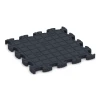 Aufsicht auf die Unterseite, also die Bodenseite von WARCO-Formteil 6882 - Fitness Max gymgolv im Format 44,6 x 44,6 × 2,8 cm.