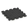 Aufsicht auf die Unterseite, also die Bodenseite von WARCO-Formteil 6883 - Fitness Max gymgolv im Format 46 x 46 × 2,8 cm.