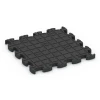 Aufsicht auf die Unterseite, also die Bodenseite von WARCO-Formteil 6884 - Fitness Max gymgolv im Format 46 x 46 × 2,8 cm.