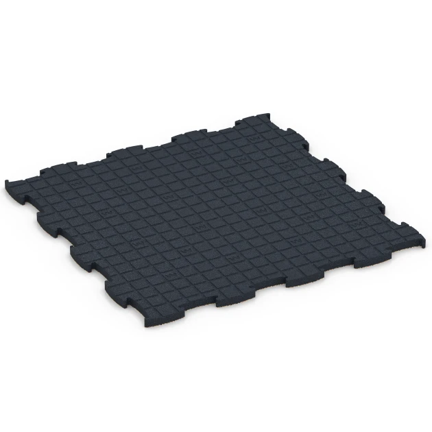 Aufsicht auf die Unterseite, also die Bodenseite von WARCO-Formteil 6889 - Fitness Max gymgolv im Format 97,1 x 97,1 x 2,8 cm.