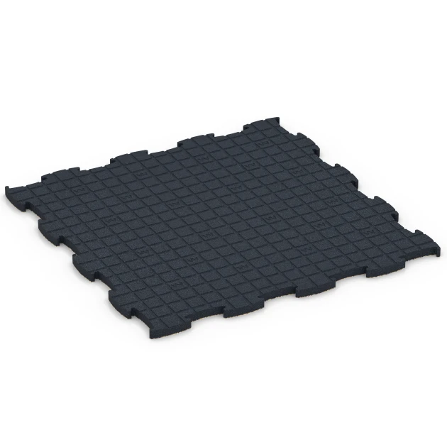 Aufsicht auf die Unterseite, also die Bodenseite von WARCO-Formteil 6894 - Fitness Max gymgolv im Format 97,1 x 97,1 x 2,8 cm.