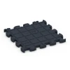 Aufsicht auf die Unterseite, also die Bodenseite von WARCO-Formteil 6964 - Fitness Premium studiogolv im Format 28,9 x 28,9 x 1,8 cm.