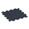 Aufsicht auf die Unterseite, also die Bodenseite von WARCO-Formteil 6966 - Fitness Premium studiogolv im Format 45,9 x 45,9 x 1,8.