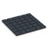 Aufsicht auf die Unterseite, also die Bodenseite von WARCO-Formteil 7140 - Gymgolv för utomhusbruk im Format 60 x 60 x 3 cm | 0,36 m².