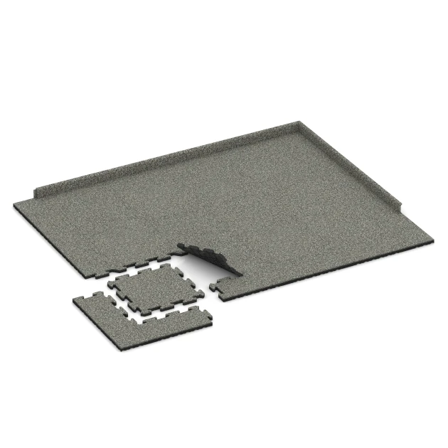 Typische Verlegung oder Einbausituation für den Artikel 5834 von WARCO - Eventklickplatta utomhus, Farbton Grå granit in der Abmessung 50 x 50 x 3 cm | 0,25 m².