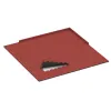 Typische Verlegung oder Einbausituation für den Artikel 6025 von WARCO - Trappflisa, Farbton Rose in der Abmessung 1000 x 1000 x 30 mm.