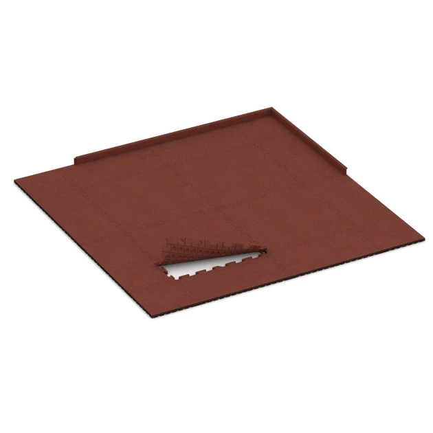 Typische Verlegung oder Einbausituation für den Artikel 6076 von WARCO - Eventklickplatta utomhus, Farbton Tegelröd in der Abmessung 100 x 100 x 3 cm | 1,00 m².