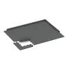 Typische Verlegung oder Einbausituation für den Artikel 3914 von WARCO - Hundgolvplatta, Farbton Skiffergrå in der Abmessung 500 x 500 x 18 mm.