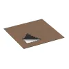 Typische Verlegung oder Einbausituation für den Artikel 3944 von WARCO - Hundsportgolv HD, Farbton Bast & Bark in der Abmessung 1000 x 1000 x 18 mm.