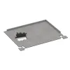 Typische Verlegung oder Einbausituation für den Artikel 4684 von WARCO - Hörnplatta HD, Farbton Grå Melange in der Abmessung 235 x 235 x 18 mm.