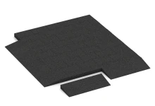 Tröskelramp 50 × 4,3 cm