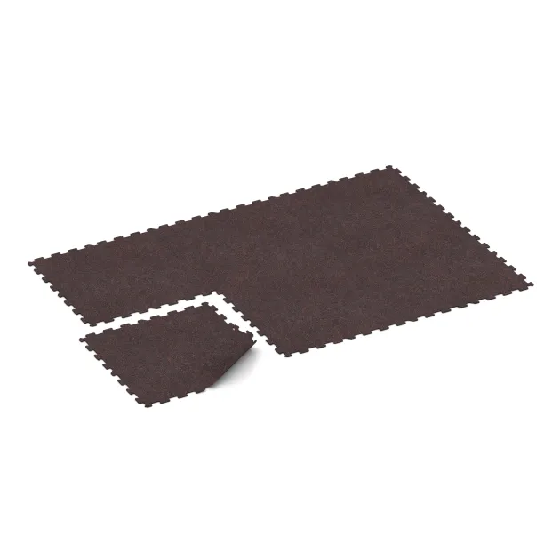 Typische Verlegung oder Einbausituation für den Artikel 1033 von WARCO - Trappflisa, Farbton Lätt Röd Sprøjtet in der Abmessung 970 x 970 x 8 mm | 0,94 m.