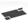 Typische Verlegung oder Einbausituation für den Artikel 6459 von WARCO - Fitnessgolv Kompakt, Farbton Lätt Grön Fläckig in der Abmessung 50 × 50 × 0,8 cm.
