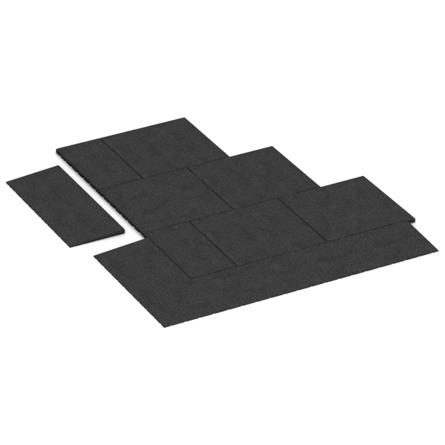 Typische Verlegung oder Einbausituation für den Artikel 2308 von WARCO - Tröskelramp 75 cm, Farbton Antracit in der Abmessung 75 x 30 cm | 8 < 25 mm.