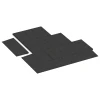 Typische Verlegung oder Einbausituation für den Artikel 2348 von WARCO - Tröskelramp 75 cm, Farbton Antracit in der Abmessung 75 x 30 cm | 8 < 30 mm.