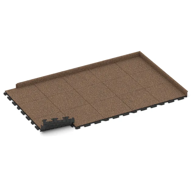 Typische Verlegung oder Einbausituation für den Artikel 1211 von WARCO - Poolplatta Klassisk, Farbton Bast & Bark in der Abmessung 500 x 500 x 30 mm.