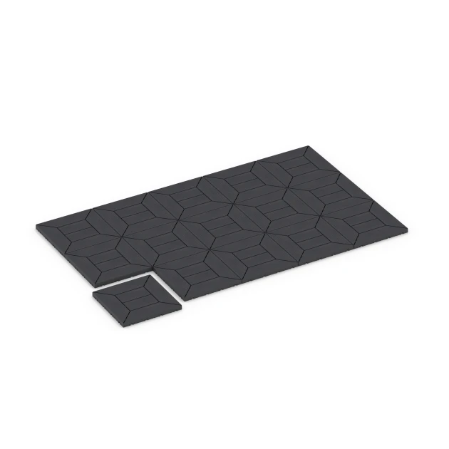Typische Verlegung oder Einbausituation für den Artikel 6346 von WARCO - Kassettmönster – Trallplattor, Farbton Skiffer in der Abmessung 30 x 30 x 2 cm.