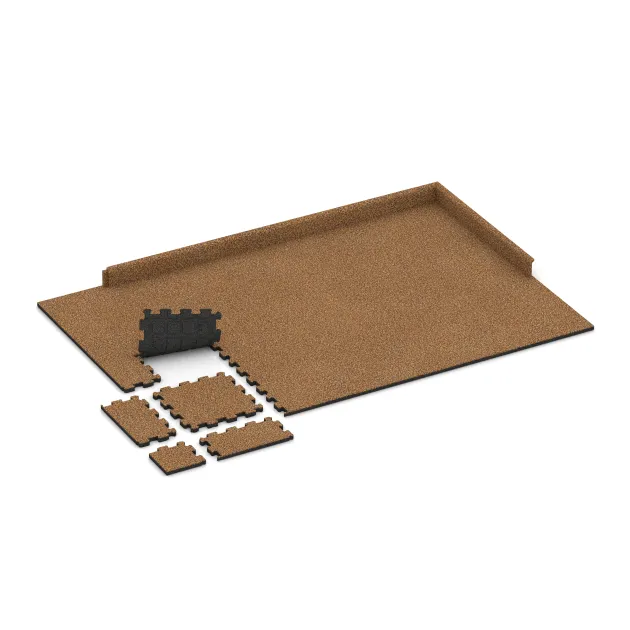 Typische Verlegung oder Einbausituation für den Artikel 3852 von WARCO - Poolplatta fogfri, Farbton Terra Cotta in der Abmessung 306 x 306 x 20 mm.