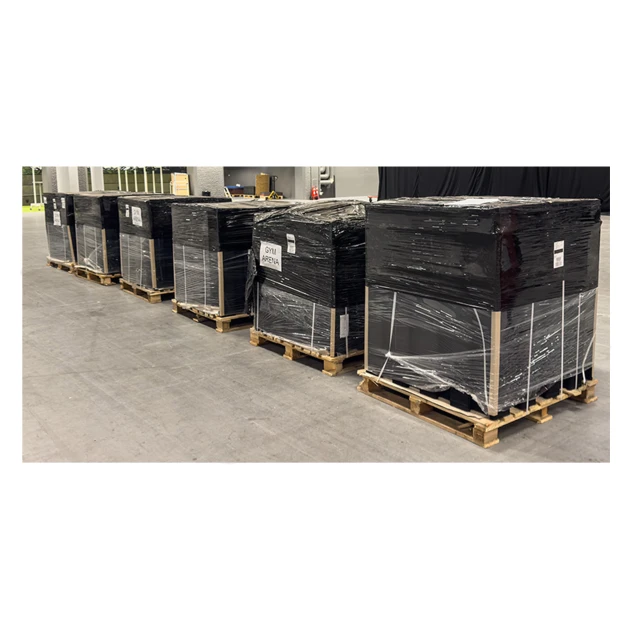 Typische Verlegung oder Einbausituation für den Artikel 6191 von WARCO - Hyresgolv Fitness Performance Elite, Farbton Antracit in der Abmessung 15 × 20 m | 300 m².