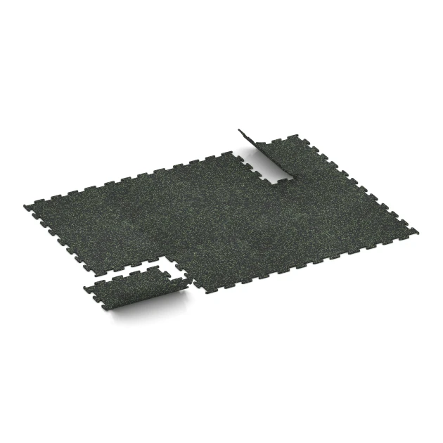 Typische Verlegung oder Einbausituation für den Artikel 3767 von WARCO - Fitness Performance Elite Träningsgolv, Farbton Lätt Grön Fläckig in der Abmessung 50 x 50 x 1 cm | 0,25 m².