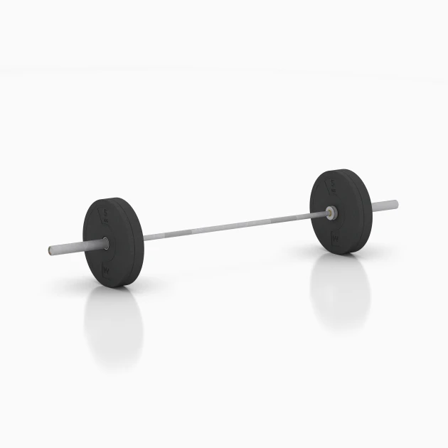 Typische Verlegung oder Einbausituation für den Artikel 6084 von WARCO - Bumper Plate, Farbton Antracit in der Abmessung 5 kg | ø 45,4 x 3,15 cm.