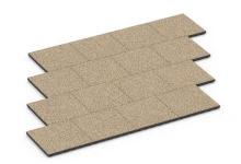 Fallskyddsplatta EPDM – 120 cm
