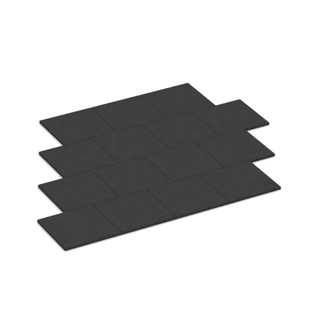 Typische Verlegung oder Einbausituation für den Artikel 6287 von WARCO - Fallskyddsplattor, Farbton Antracit in der Abmessung 50 x 50 x 3 cm | 0,25 m².