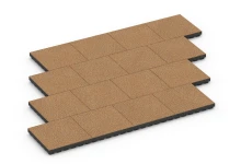 Fallskyddsplatta EPDM – 210 cm