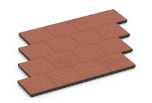 Fallskyddsplatta EPDM – 210 cm