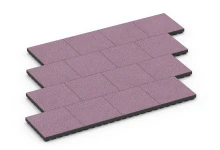 Fallskyddsplatta EPDM – 210 cm