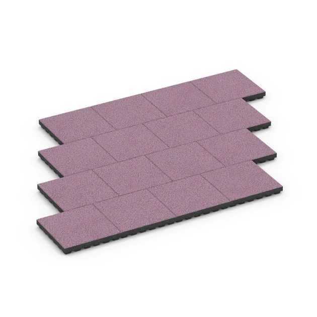 Typische Verlegung oder Einbausituation für den Artikel 6445 von WARCO - Fallskyddsplatta – 210 cm, Farbton Lavendel in der Abmessung 50 x 50 x 7 cm.